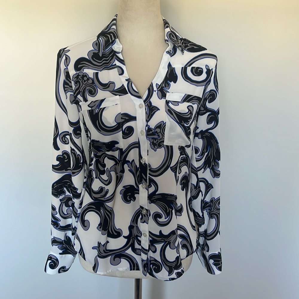 Express Portofino Button Down Shirt XS